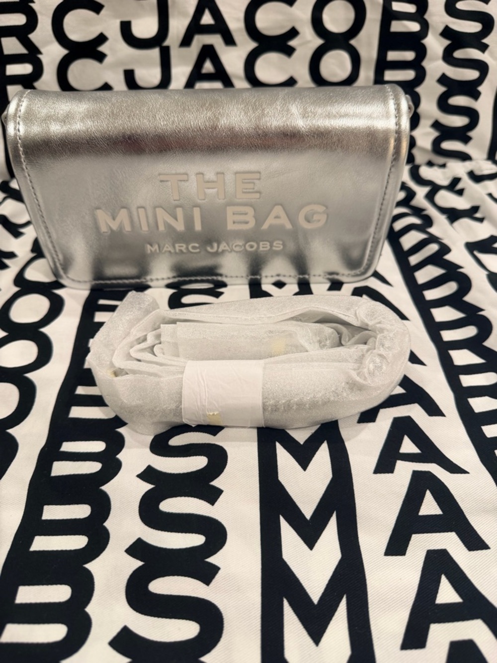 Marc Jacobs Silver Mini Bag - Picture 5 of 9